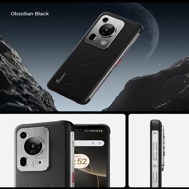 Smartphone F112 Pro (5G) 256 GB Nero - Prestazioni 5G Fulminanti, Batteria 7150mAh, Schermo HD+ 120Hz, Fotocamera 50MP, 24GB RAM, 1TB Memoria