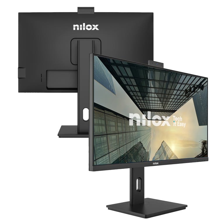Nilox NXM24RWEB02B écran plat de PC 61 cm (24 ) 1920 x 1080 pixels Full HD LED Noir - Neuf