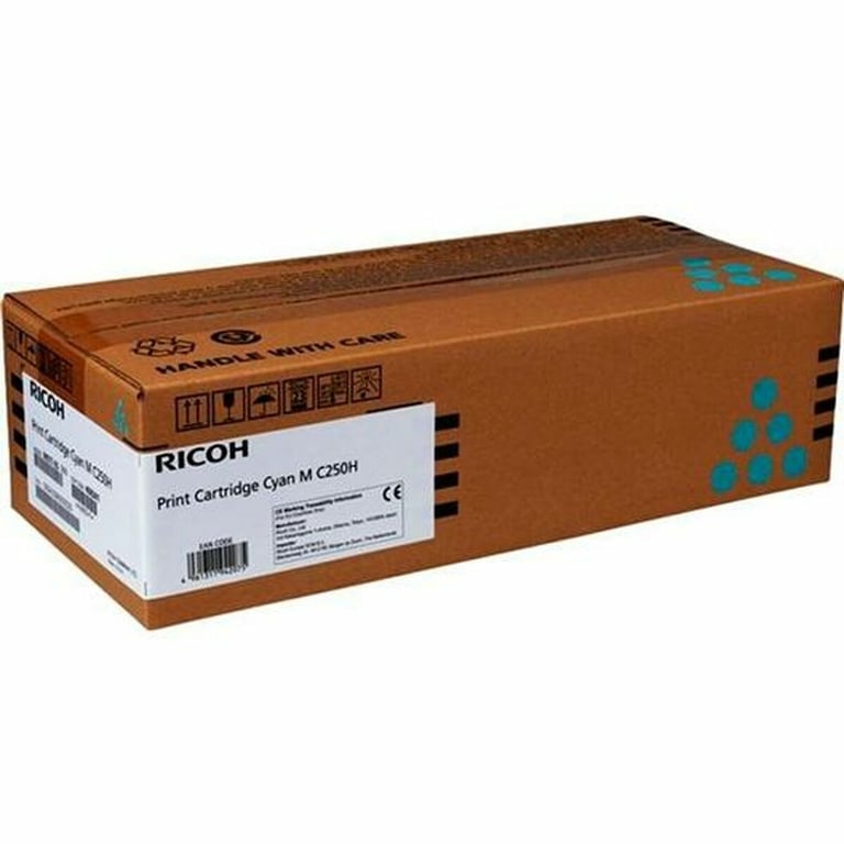 Ricoh 408341 cartuccia toner 1 pz Ciano (OEM Ricoh MC250 High Capacity Cyan Toner 408341) - Neuf