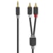 Nedis CABW22200AT50 cavo audio 5 m 3,5 mm 2 x RCA Antracite