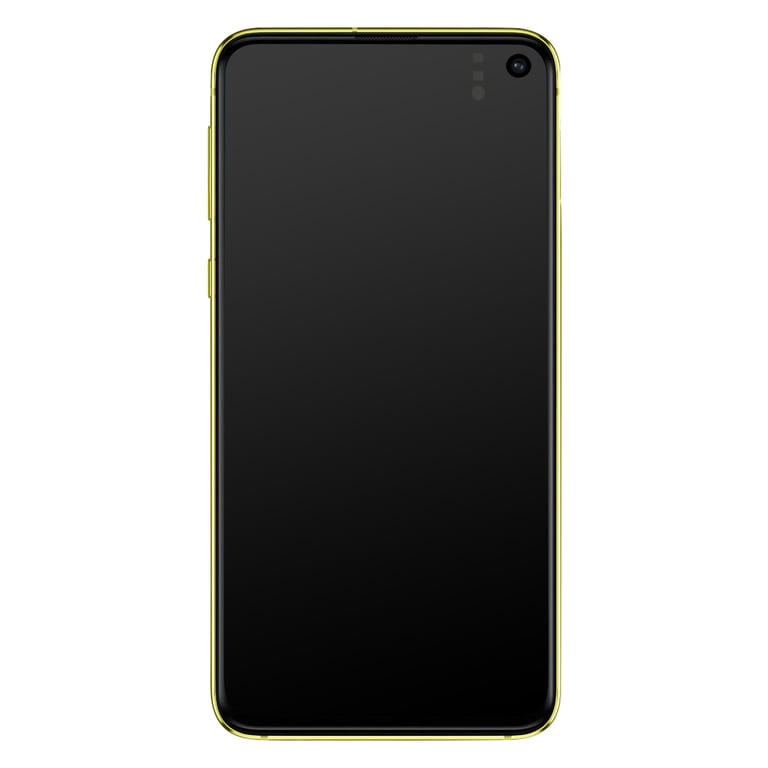 Samsung Galaxy S10e Bloc Ecran Jaune - vue 2