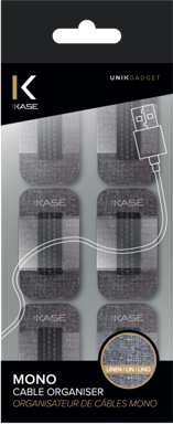 Organisateur de câbles mono (Paquet de 6)