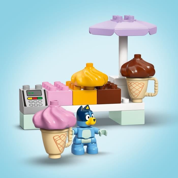 LEGO® DUPLO® Bluey 10458 Visite chez le marchand de glace avec Bluey - vue 6