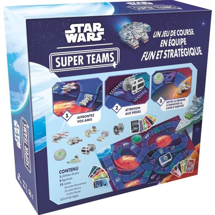 Jeu d'ambiance Asmodee Star Wars Super Teams Clutch Box - vue 7