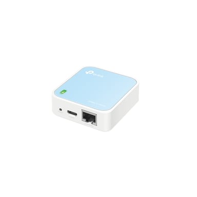 TP-Link TL-WR802N router inalámbrico Ethernet rápido Banda única (2,4 GHz) Azul, Blanco