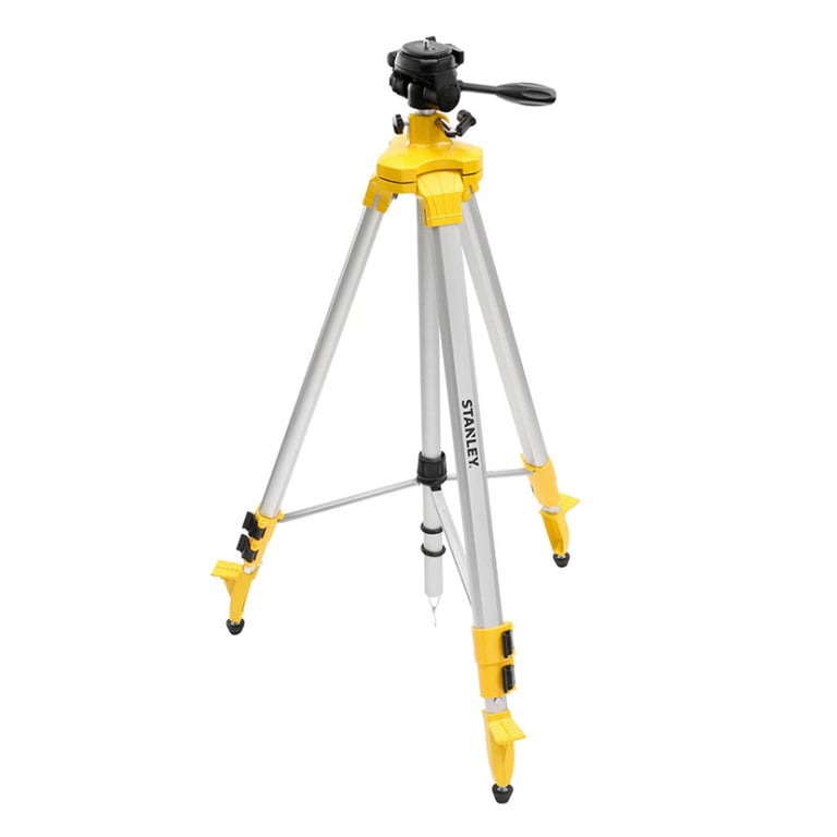 Trépied alu à tête pivotante 97 à 250cm DEWALT filetage 14 pour laser X3 STHT77643 1 - vue 3