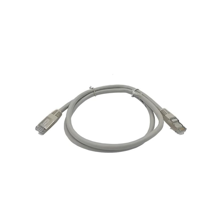 Câble RJ45 LINEAIRE PCC6FB Cat.6 F/UTP 1 m Gris - Neuf