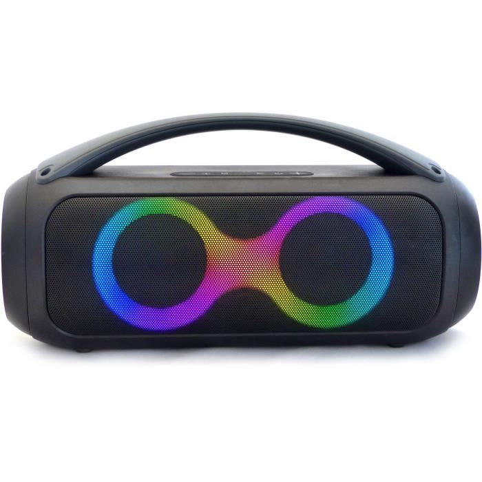 Enceinte Karaoké INOVALLEY SETGHETTO Bluetooth Lumineuse - vue 4