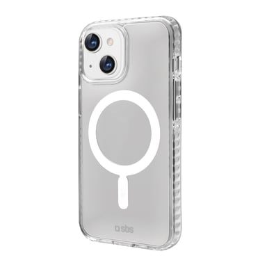 Coque avec fixation magnétique, compatible recharge MagSafe pour iPhone 14-SBS