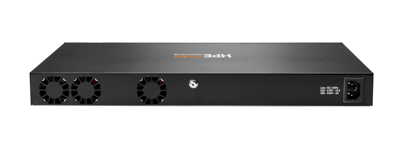 HPE Aruba Networking 48G Class4 PoE 4SFP+ Géré L3 Gigabit Ethernet 101001000 Connexion Ethernet supportant 'alimentation via ce port PoE 1U Neuf - vue 2