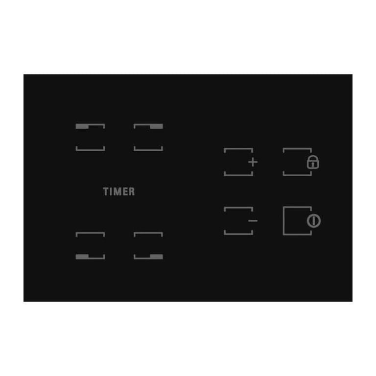 Table Vitrocéramique Hotpoint HR631C – 4 Foyers, 6200W - vue 5