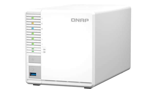 QNAP TS-364 NAS Tower Intel® Celeron® N5095 8 Go DDR4 0 To QNAP Turbo System Blanc