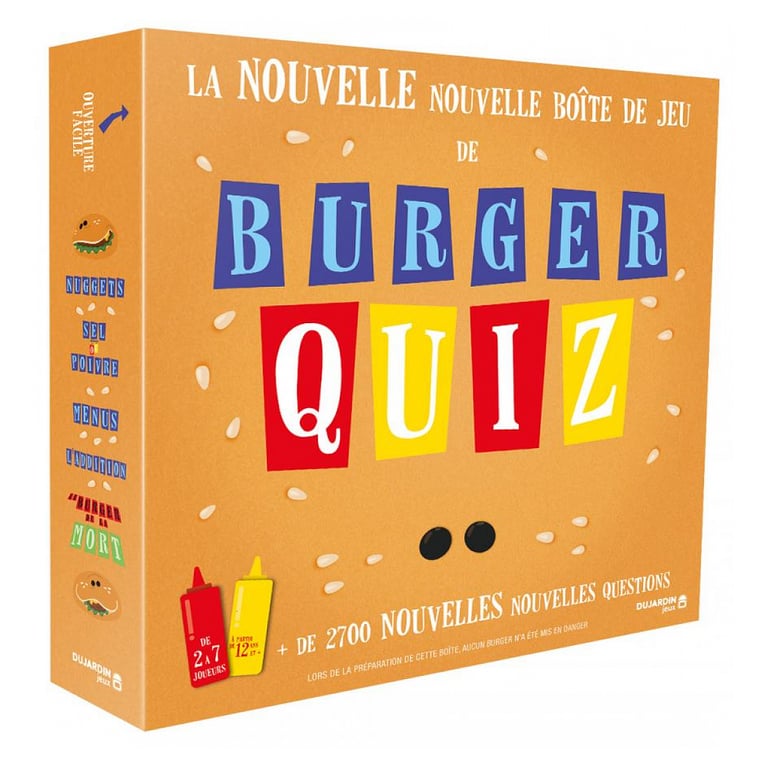 Burger Quizz Dujardin La Boîte - vue 3