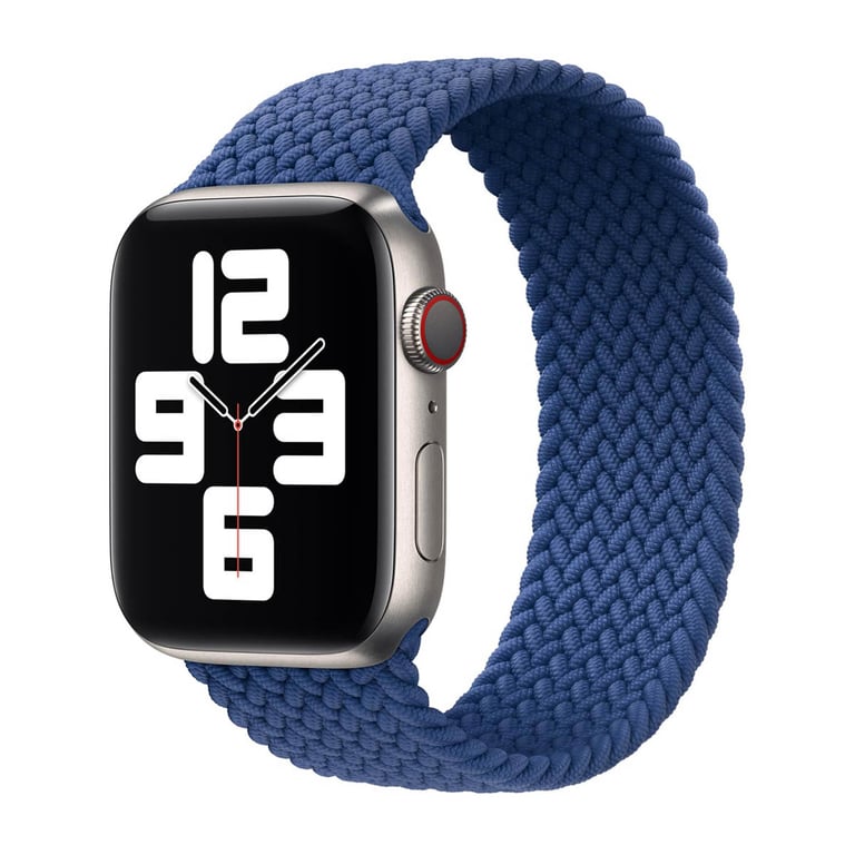 Bracelet Solo tressé pour Apple Watch | 44454649 mm Taille 12 Atlantic Neuf