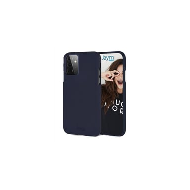 JAYM - Coque Silicone Soft Feeling Bleue pour Samsung Galaxy A72 4G / 5G – Finition Silicone – Toucher Ultra Doux