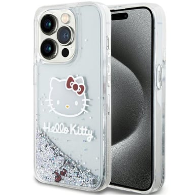 Étui Hello Kitty Liquid Glitter Charms pour iPhone 14 Pro - Neuf