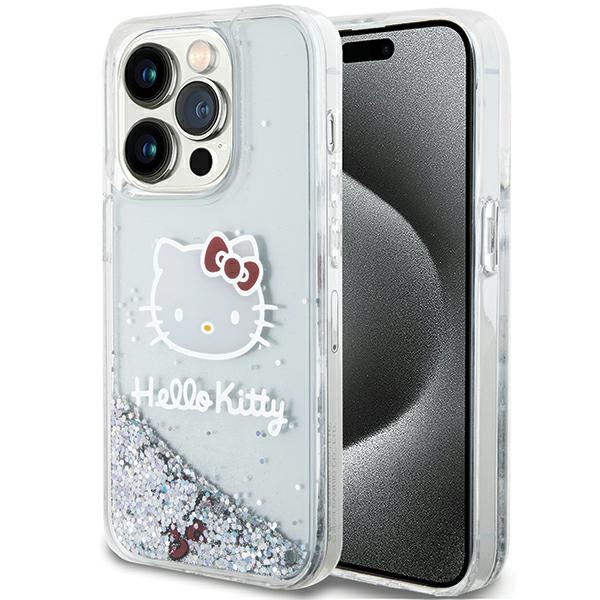 Coque de téléphone Hello Kitty iPhone 13 Pro Paillettes liquides Rigide - vue 2