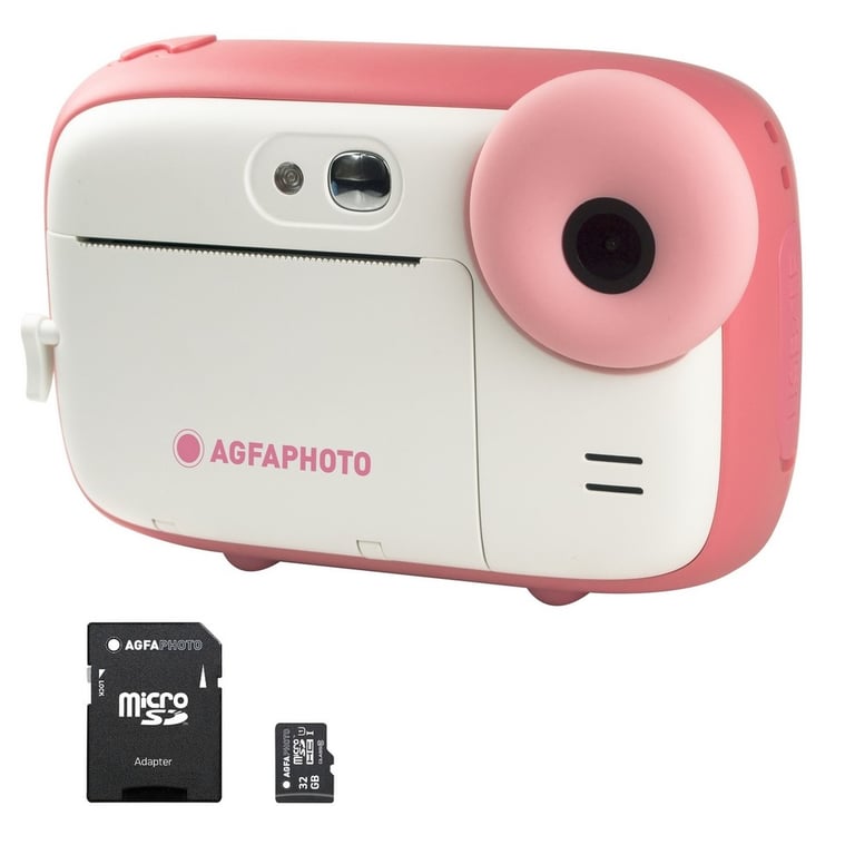 AGFA PHOTO Pack Realikids Instant Cam + 1 carte Micro SD Appareil Photo Instantané Enfant Ecran LCD 2 4' Batterie Lithium Miroir Selfie et filtre photo Neuf - vue 4