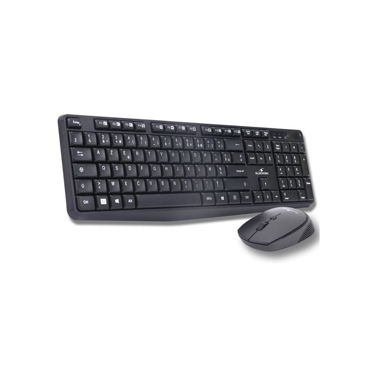 Clavier filaire BLUESTORK Media Office 15 touches multimédia AZERTY Noir - Neuf