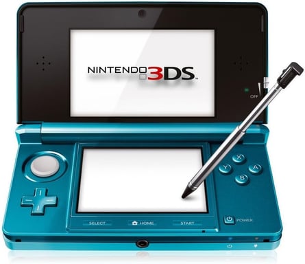 Console 3DS, blu