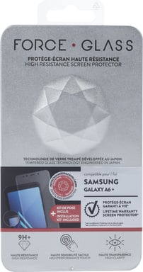 Proteggischermo per Samsung Galaxy A6 Plus oleofobico 2.5D Original
