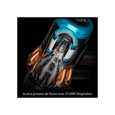 Aspirateur balai V16Piston Animal 900W Noir Or