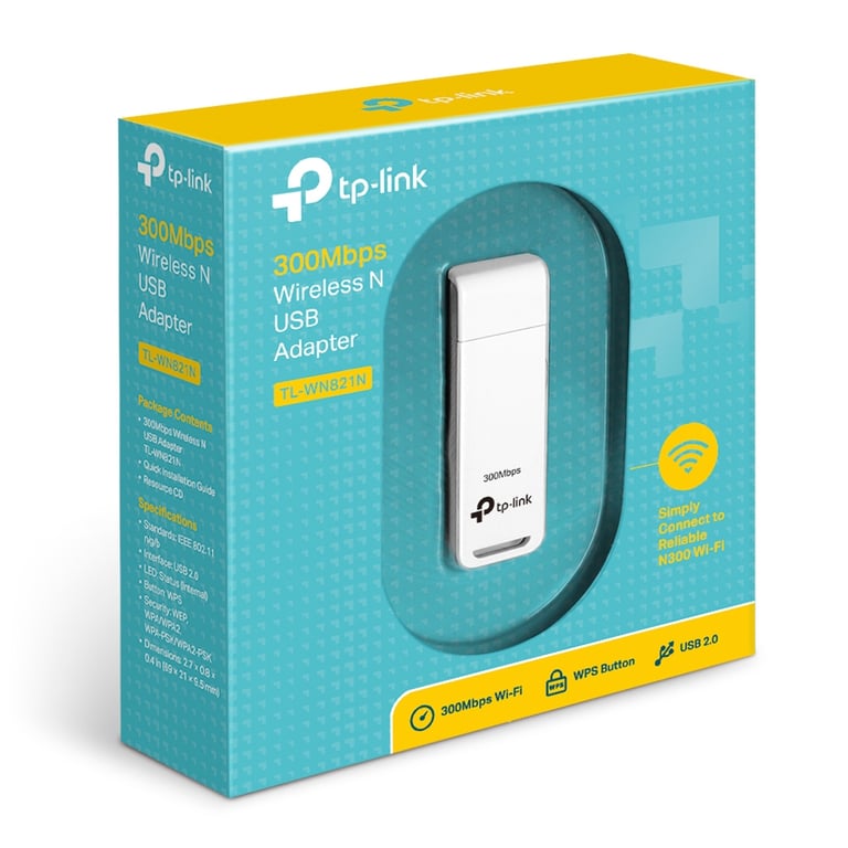 TP LINK TL WN821N - vue 4