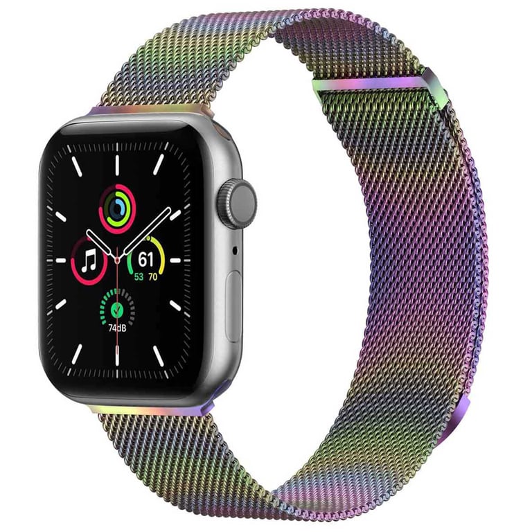 imoshion Bracelet magnétique milanais pour Apple Watch Series 1 á 9 / SE 384041 mm | Series 10 42 mm Taille Galaxy Neuf - vue 4