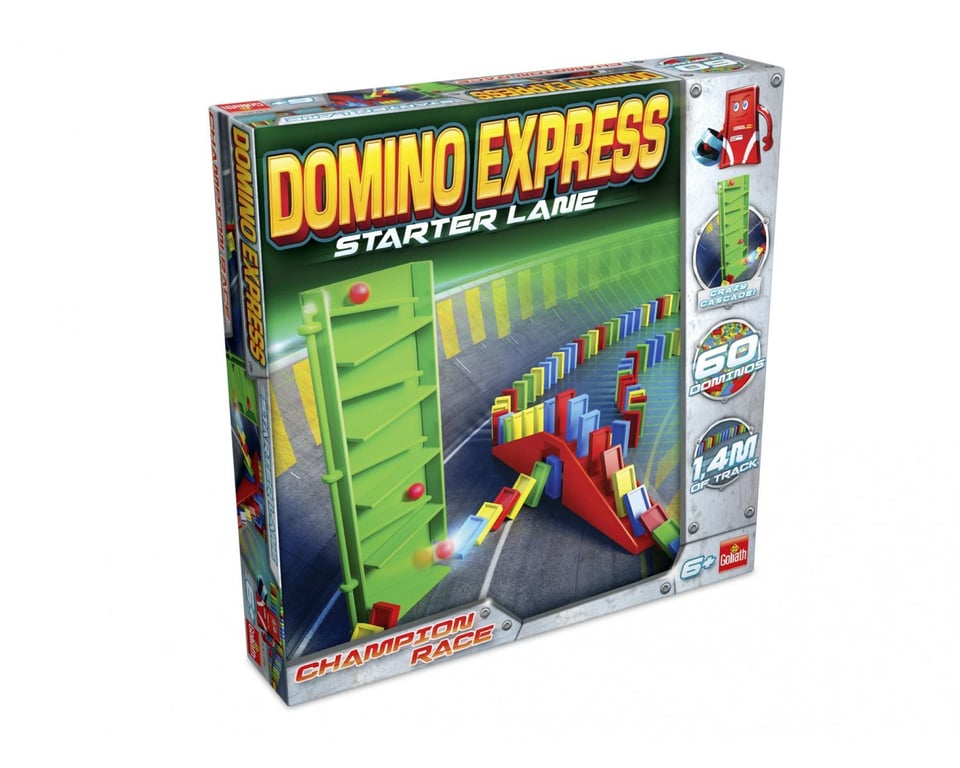 Domino GOLIATH Starter Lane 60 dominos Labyrinthe Vague - vue 2