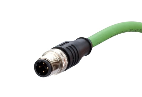 METZ CONNECT 142M1D10100 cable de red Verde 10 m Cat5e
