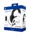 BIG BEN PS4OFHEADSETV3WHITE écouteur/casque Avec fil Arceau Jouer Noir, Blanc