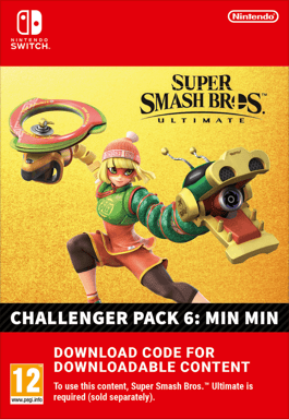Super Smash Bros. Ultimate Challenger Pack 6: Min Min DLC SWITCH [Code de téléchargement]