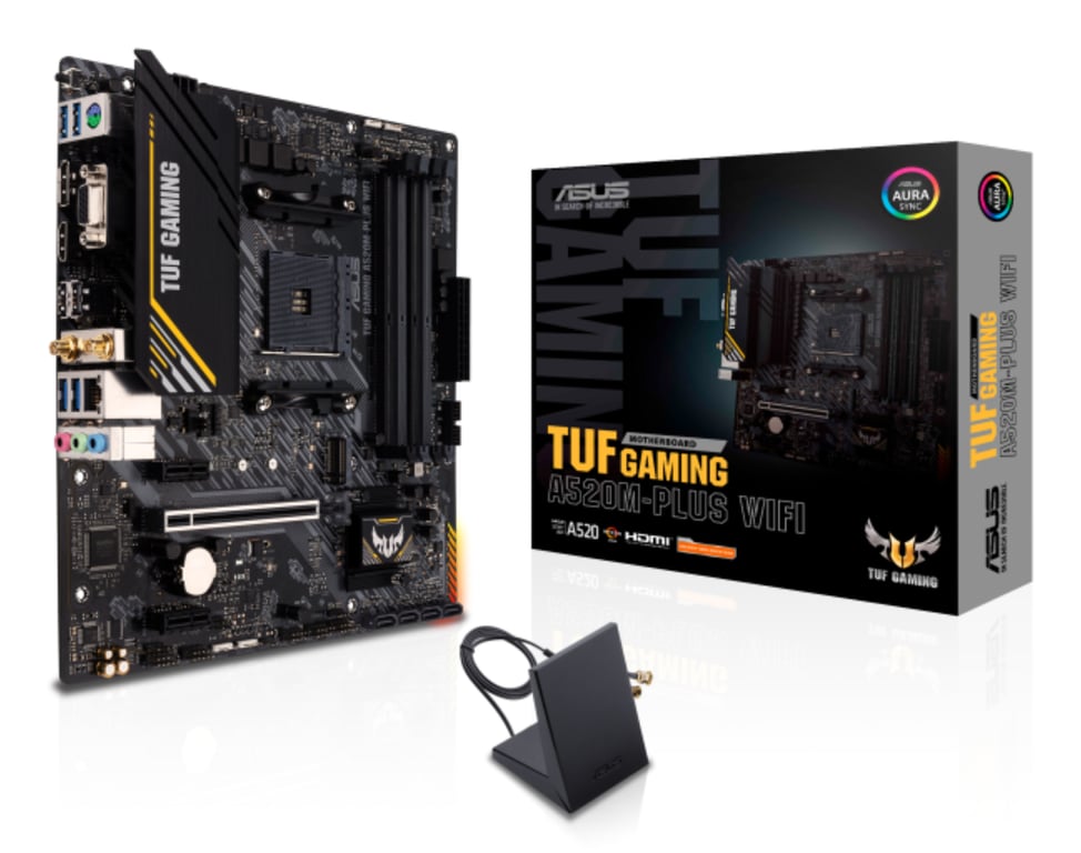 ASUS TUF GAMING A520M PLUS WIFI - vue 2