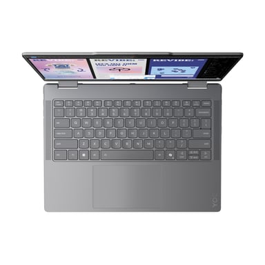Lenovo Yoga 7 2-in-1 14ILL10 Copilot+ PC Intel Core Ultra 7 256V Híbrido (2-en-1) 35,6 cm (14'') Pantalla táctil 2.8K 16 GB LPDDR5x-SDRAM 1 TB SSD Wi-Fi 7 (802.11be) Windows 11 Home Alemán Gris