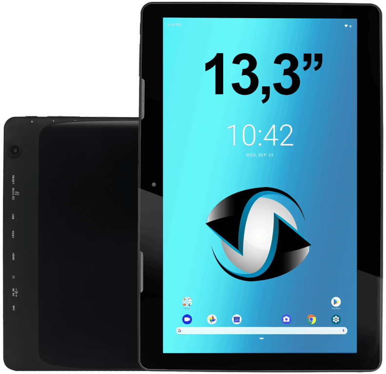 Tablette 13 Pouces Android 9.0 OctaCore Full HD HDMI Wifi Bluetooth YONIS