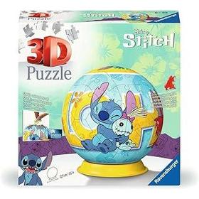 Puzzle 3D Ball 72 pièces : Stitch Ravensburger France - vue 3