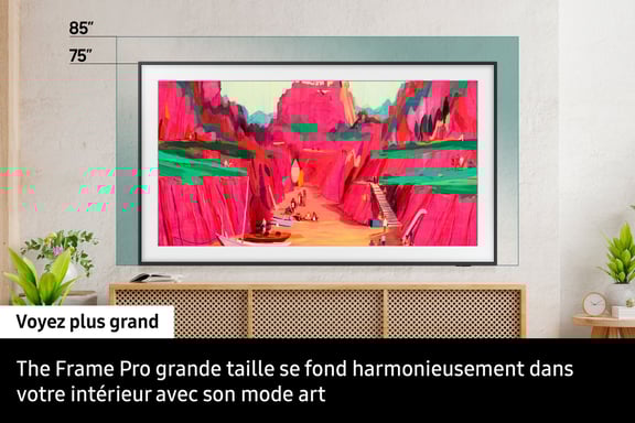 TV Neo QLED Samsung The Frame Pro TQ75LS03FW 190 cm 4K UHD 2025