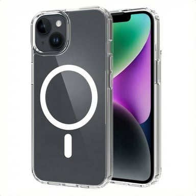 Accezz Coque arrière Xtreme Impact avec MagSafe pour Apple iPhone 14 - Transparent