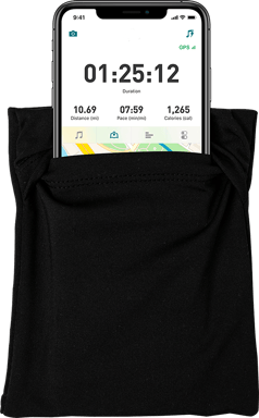 Brassard Sport Universel Poche elastique Noir Bigben