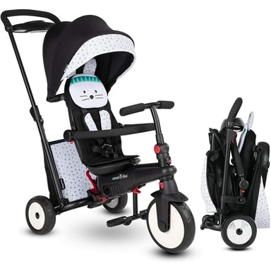 Smartrike STR 5 toTs Conejito Blanco y Negro Triciclo Bebé