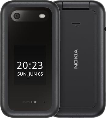 Nokia 2660 Flip 7,11 cm (2.8'') 123 g Nero Telefono entry-level