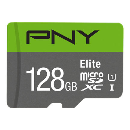 PNY Elite 128 Go MicroSDXC UHS-I Classe 10 - Neuf