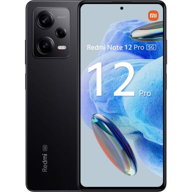 Xiaomi Redmi Note 12 Pro (5G) 128 Go, Noir, débloqué