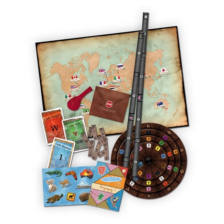 Jeu d'escape game Iello Exit 'Heritage du Voyageur - vue 2