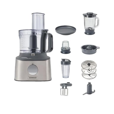 Robot de cuisine Kenwood MultiPro Compact+ FDM316SS 800W 2.1L Gris