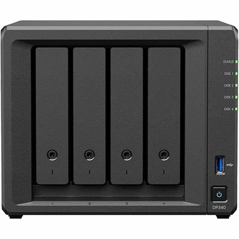 Synology DP340 Ryzen Embedded R1600 2.6 GHz RAM 32 To - vue 4