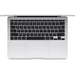 MacBook Air M1 (2020) 13.3', 3.2 GHz 256 Go 8 Go  Apple GPU 8, Argent - AZERTY