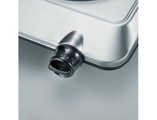 Réchaud électrique SEVERIN KP1092 - plaque 1 500W - diametre 18 cm - thermostat réglable - inox - Neuf