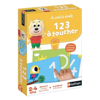 123 À Toucher - Jeu Éducatif d'Apprentissage des Chiffres et Formes