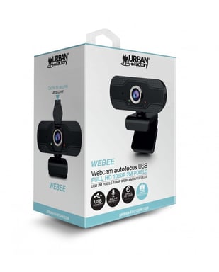 Webcam Urban Factory Webee (Negra)